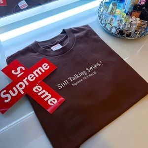 Supreme Still Talking Tee (Brown)
